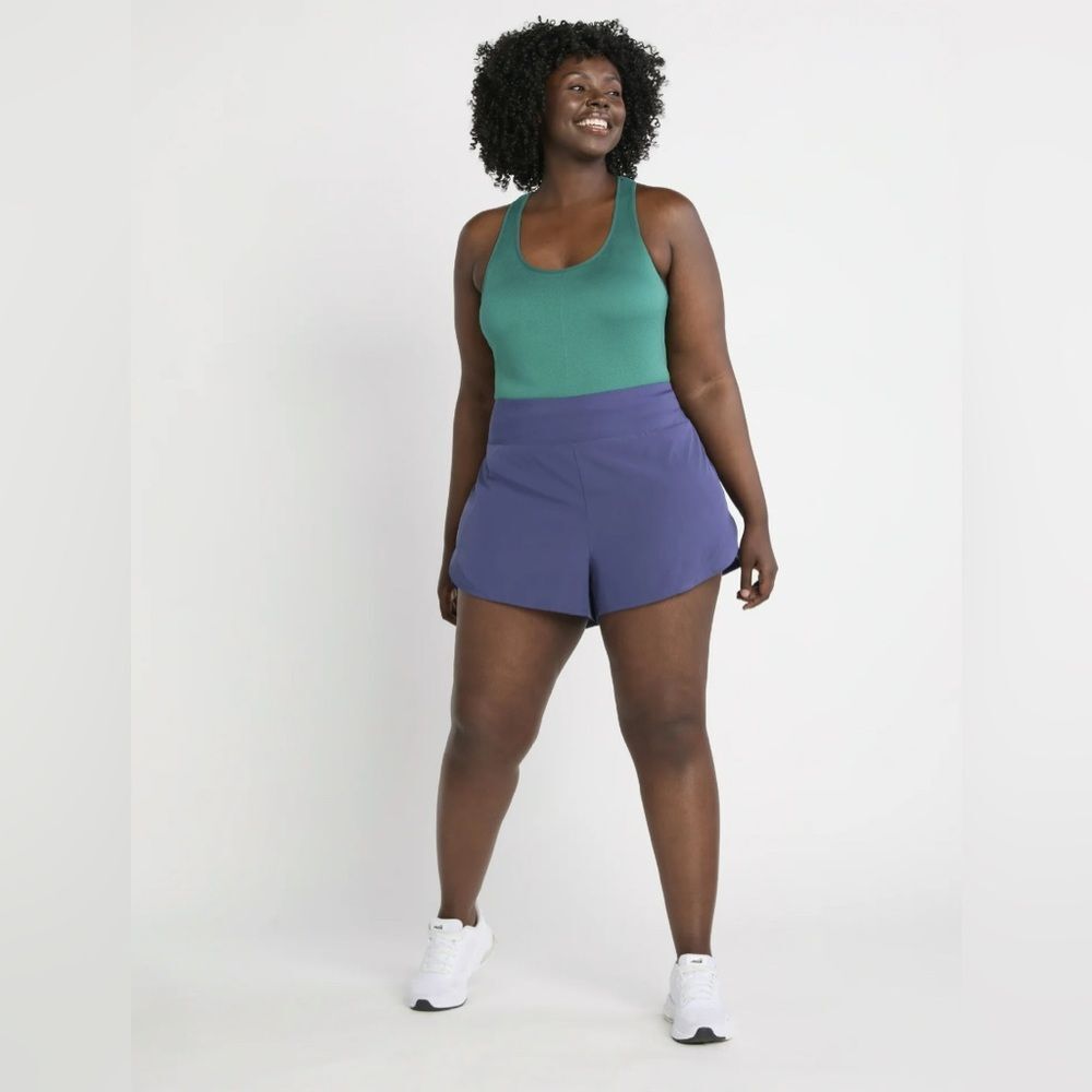 Avia Women's and Women's Plus Compression Waist Running Shorts 3xxxl(22)